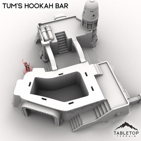 Tabletop Terrain Building Tum's Hookah Bar