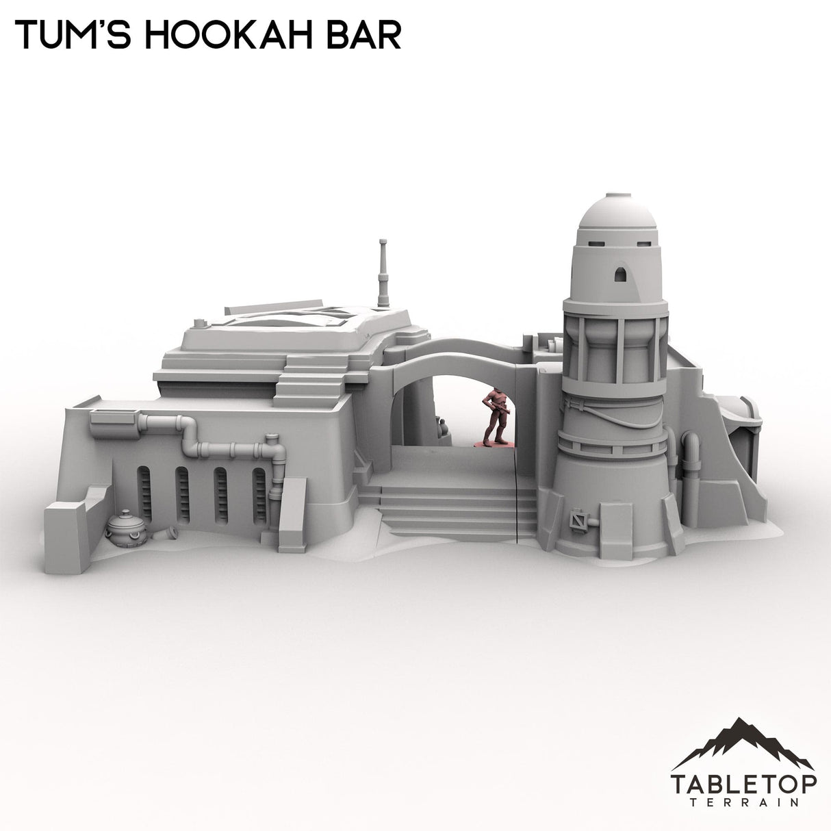 Tabletop Terrain Building Tum's Hookah Bar
