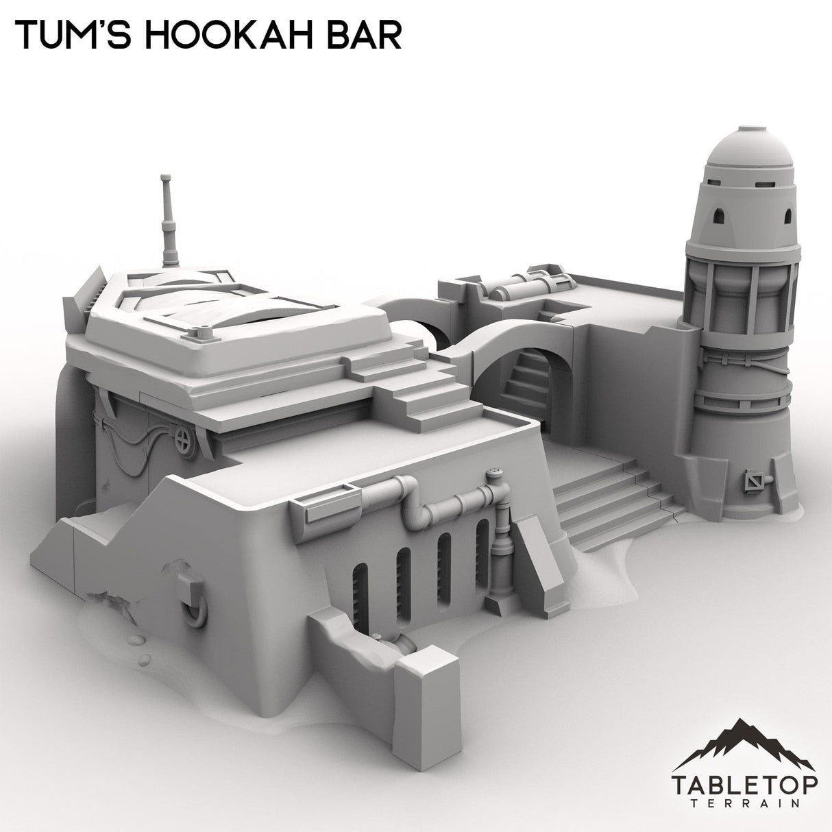 Tabletop Terrain Building Tum's Hookah Bar