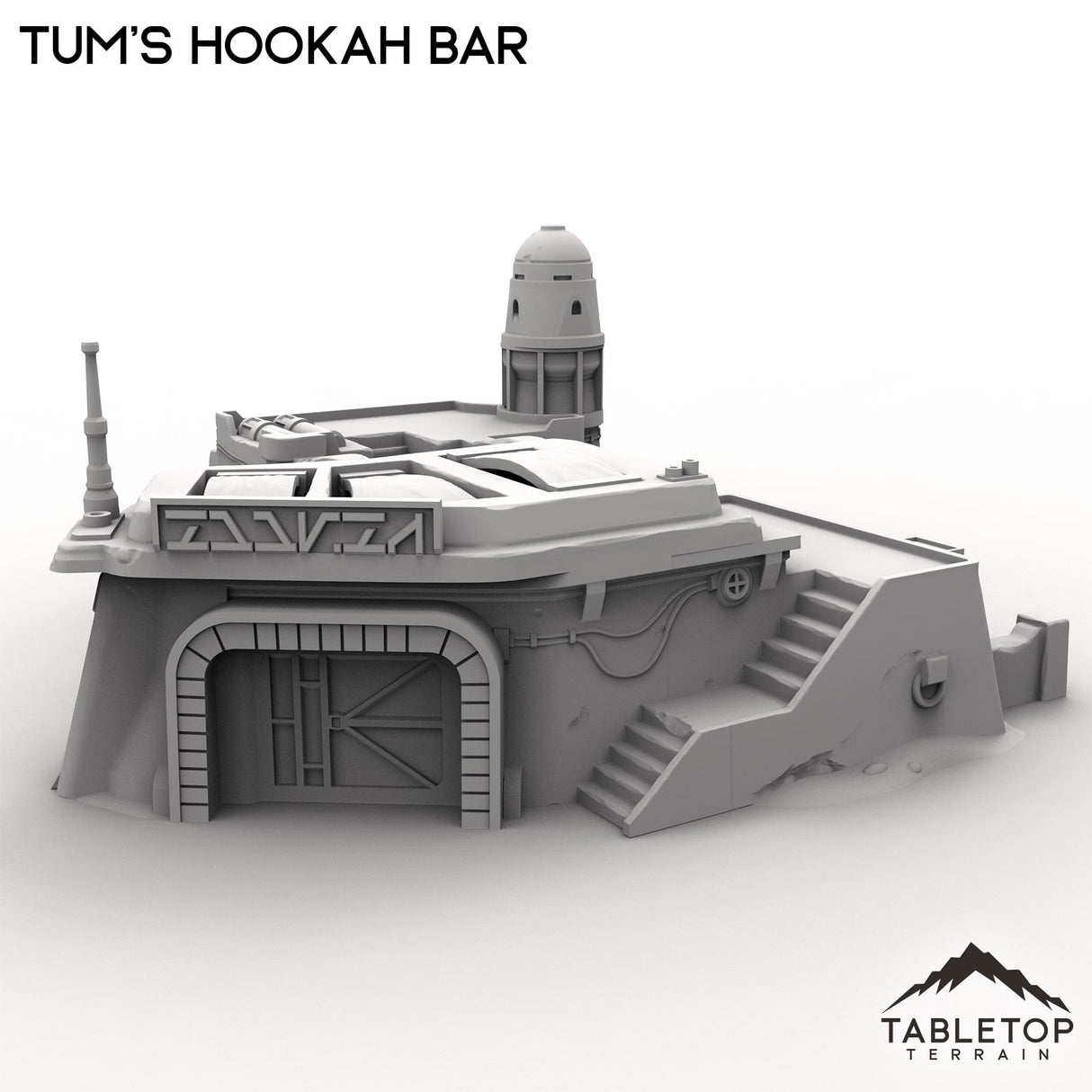 Tabletop Terrain Building Tum's Hookah Bar