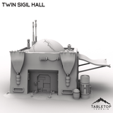 Tabletop Terrain Building Twin Sigil Hall
