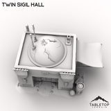 Tabletop Terrain Building Twin Sigil Hall