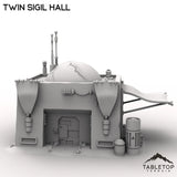 Tabletop Terrain Building Twin Sigil Hall