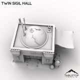 Tabletop Terrain Building Twin Sigil Hall