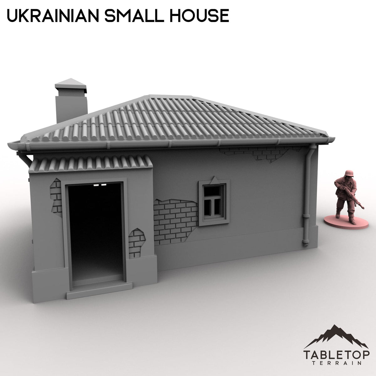 Tabletop Terrain Building Ukrainian Small House