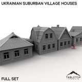 Tabletop Terrain Building Ukrainian Suburban Village Houses