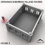 Tabletop Terrain Building Ukrainian Suburban Village Houses