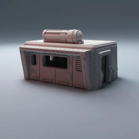 Tabletop Terrain Building Uladh Starport - A Botched Deal - Stargrave Terrain