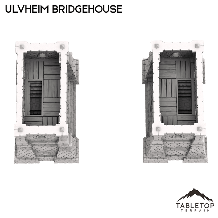 Tabletop Terrain Building Ulvheim Bridgehouse