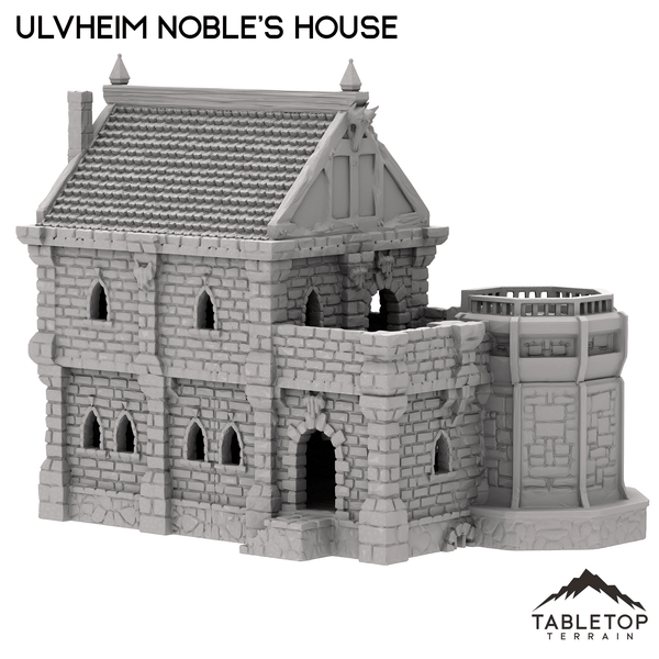Tabletop Terrain Building Ulvheim Noble's House