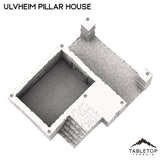 Tabletop Terrain Building Ulvheim Pillar House - Fantasy Building