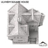 Tabletop Terrain Building Ulvheim Square House - Fantasy Building