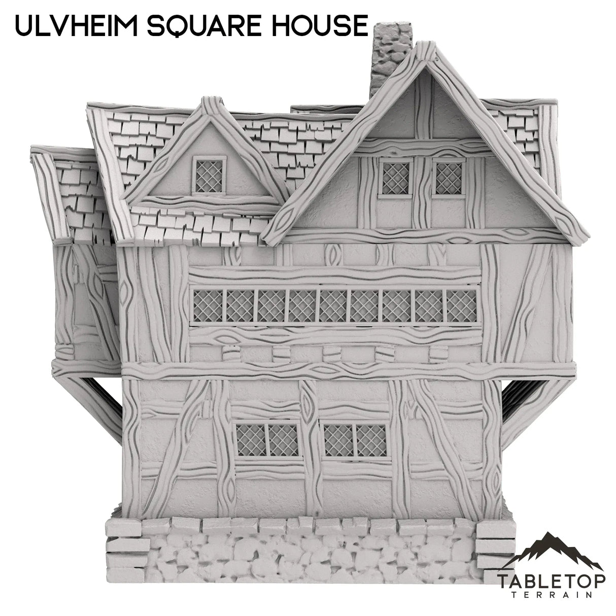 Tabletop Terrain Building Ulvheim Square House - Fantasy Building