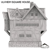 Tabletop Terrain Building Ulvheim Square House - Fantasy Building