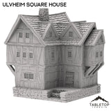 Tabletop Terrain Building Ulvheim Square House - Fantasy Building