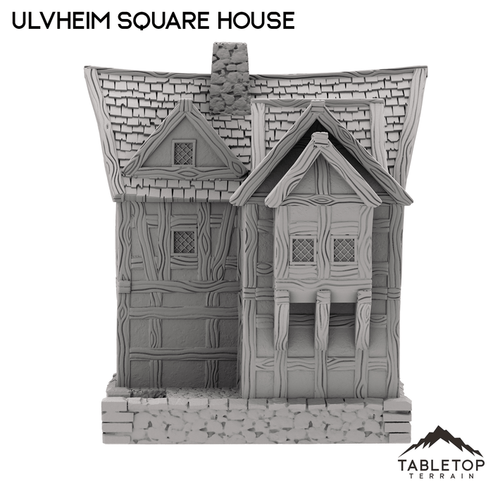 Tabletop Terrain Building Ulvheim Square House - Fantasy Building 2