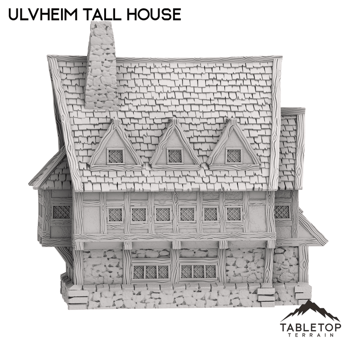 Tabletop Terrain Building Ulvheim Tall House - Fantasy Building