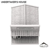 Tabletop Terrain Building Undertaker's House - Old Wild Western Rush