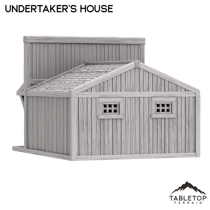 Tabletop Terrain Building Undertaker's House - Old Wild Western Rush