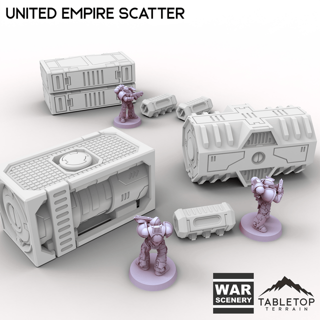 Tabletop Terrain Building United Empire Scatter
