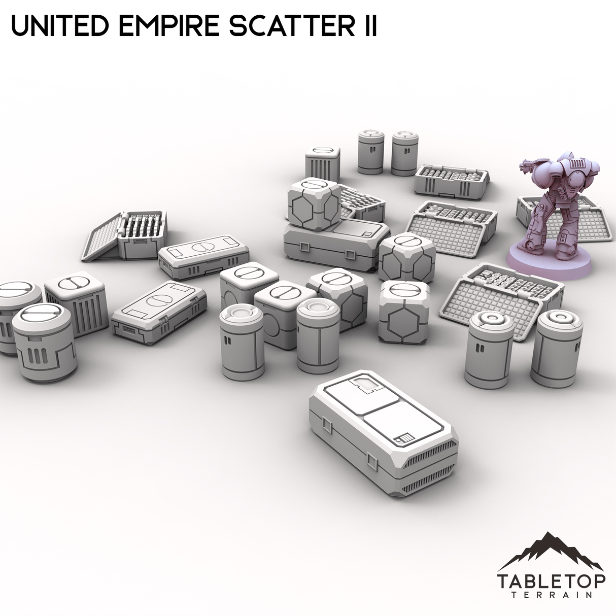 Tabletop Terrain Building United Empire Scatter II