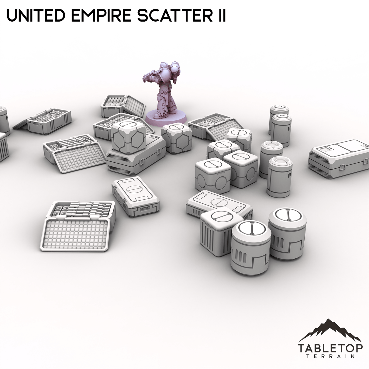 Tabletop Terrain Building United Empire Scatter II