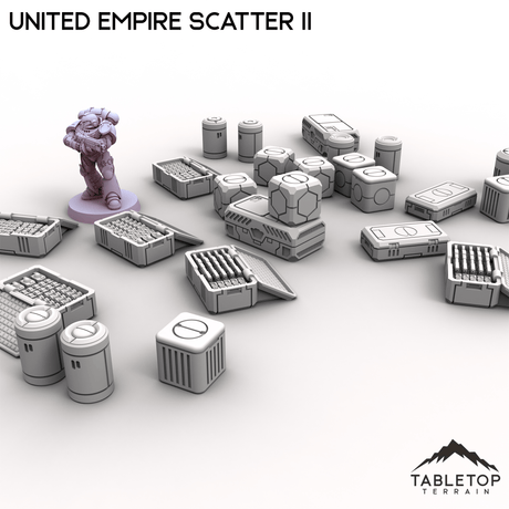 Tabletop Terrain Building United Empire Scatter II