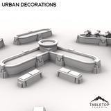 Tabletop Terrain Building Urban Decorations