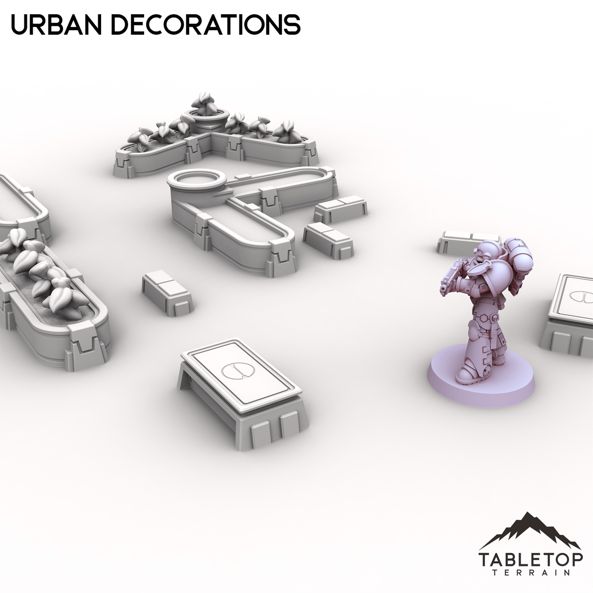 Tabletop Terrain Building Urban Decorations