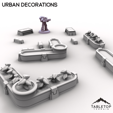 Tabletop Terrain Building Urban Decorations