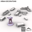 Tabletop Terrain Building Urban Decorations