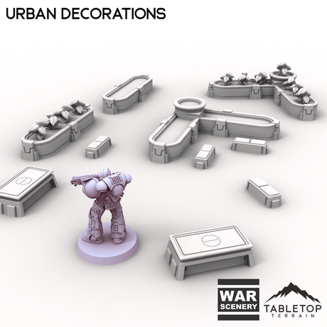 Tabletop Terrain Building Urban Decorations