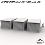 Tabletop Terrain Building Urban Garage Lockup Storage Unit