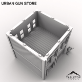 Tabletop Terrain Building Urban Gun Store