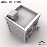 Tabletop Terrain Building Urban Gun Store
