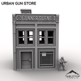 Tabletop Terrain Building Urban Gun Store