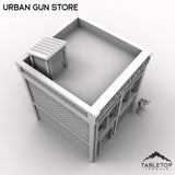 Tabletop Terrain Building Urban Gun Store