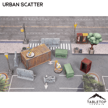 Tabletop Terrain Building Urban Scatter