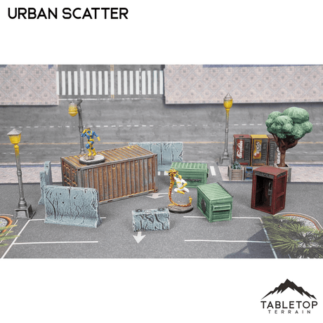 Tabletop Terrain Building Urban Scatter