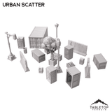 Tabletop Terrain Building Urban Scatter - Marvel Crisis Protocol Terrain