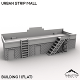 Tabletop Terrain Building Urban Strip Mall - MCP Building