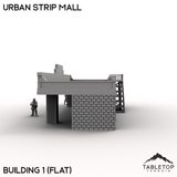 Tabletop Terrain Building Urban Strip Mall - MCP Building