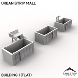 Tabletop Terrain Building Urban Strip Mall - MCP Building