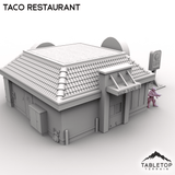 Tabletop Terrain Building Urban Taco Restaurant