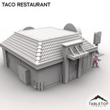 Tabletop Terrain Building Urban Taco Restaurant