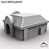 Tabletop Terrain Building Urban Taco Restaurant