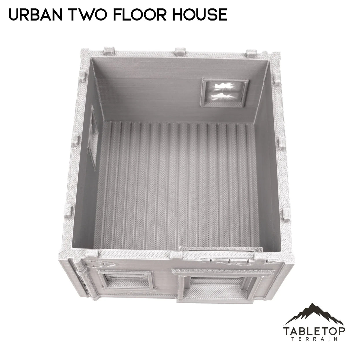 Tabletop Terrain Building Urban Two Floor Building - Marvel Crisis Protocol Building