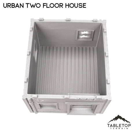 Tabletop Terrain Building Urban Two Floor Building - Marvel Crisis Protocol Building