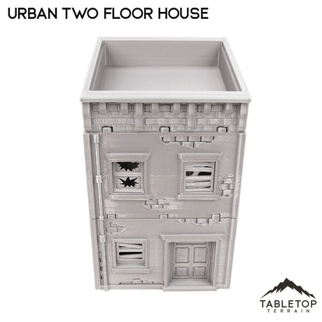 Tabletop Terrain Building Urban Two Floor Building - Marvel Crisis Protocol Building