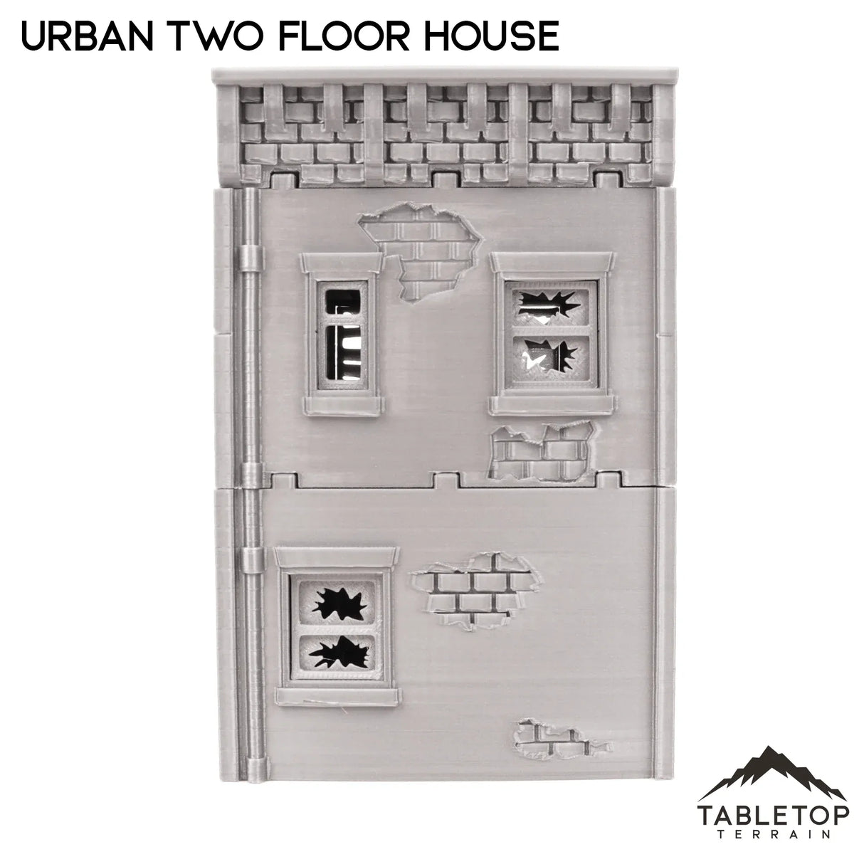 Tabletop Terrain Building Urban Two Floor Building - Marvel Crisis Protocol Building